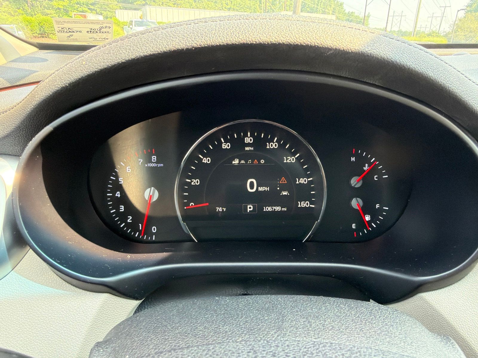 Used 2018 White Kia EX image 6