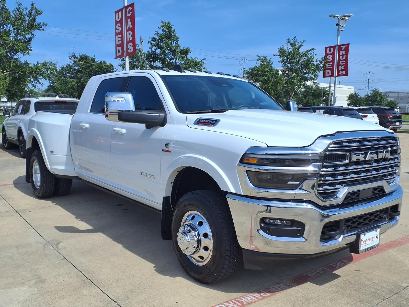 2025 Ram 3500 Limited White at Bayway Cadillac of The Woodlands