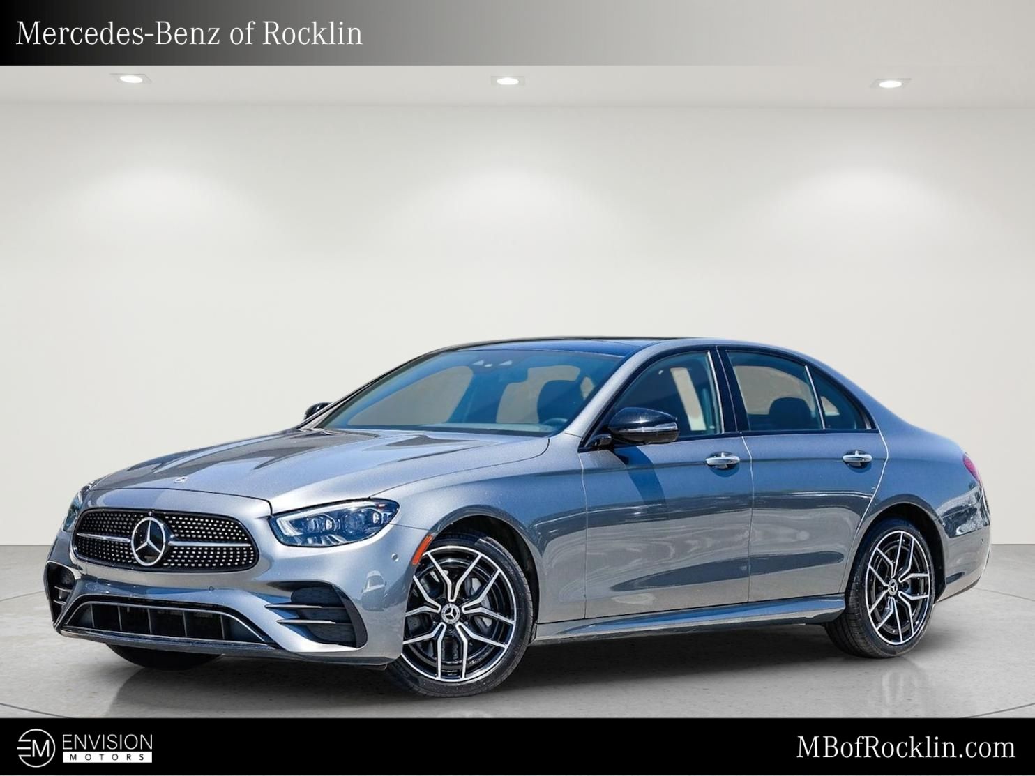 Selenite Gray Metallic 2023 Mercedes-Benz E-Class Sedan All-Wheel Drive 9-Speed Automatic
