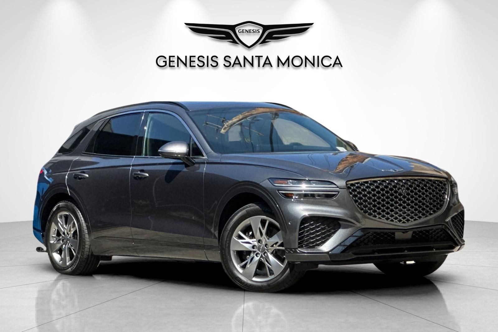 Himalayan Gray 2023 Genesis GV70 SUV / Crossover All-Wheel Drive 8-Speed Automatic