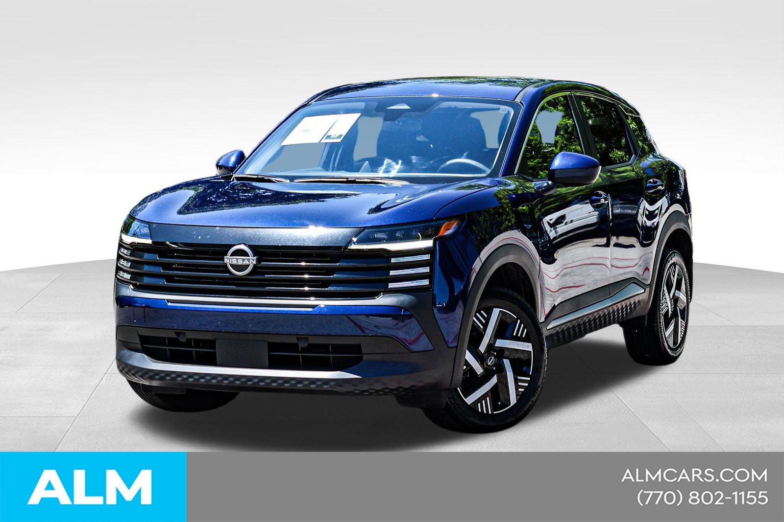 Deep Blue Pearl 2025 Nissan Kicks SUV / Crossover Front-Wheel Drive Continuously Variable Transmission