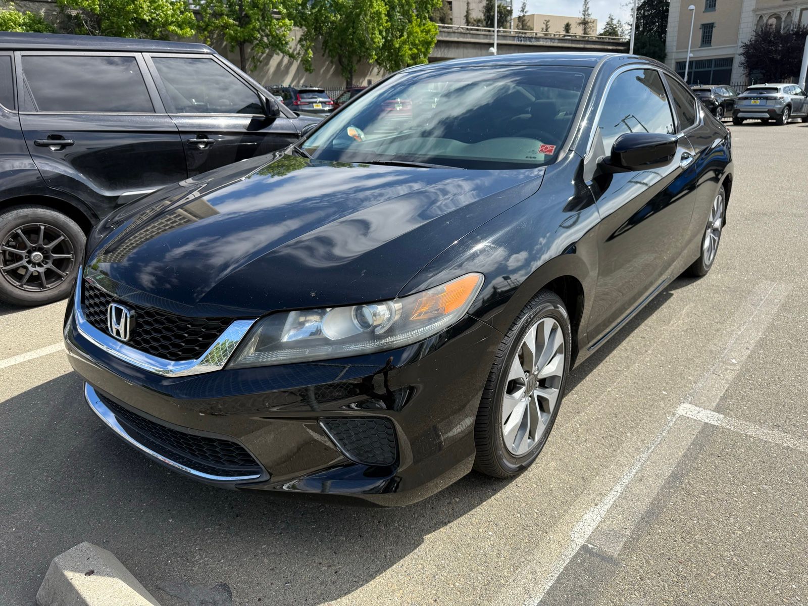 Crystal Black Pearl 2015 Honda Accord Coupe LX-S Coupe Front-Wheel Drive 6-Speed Manual