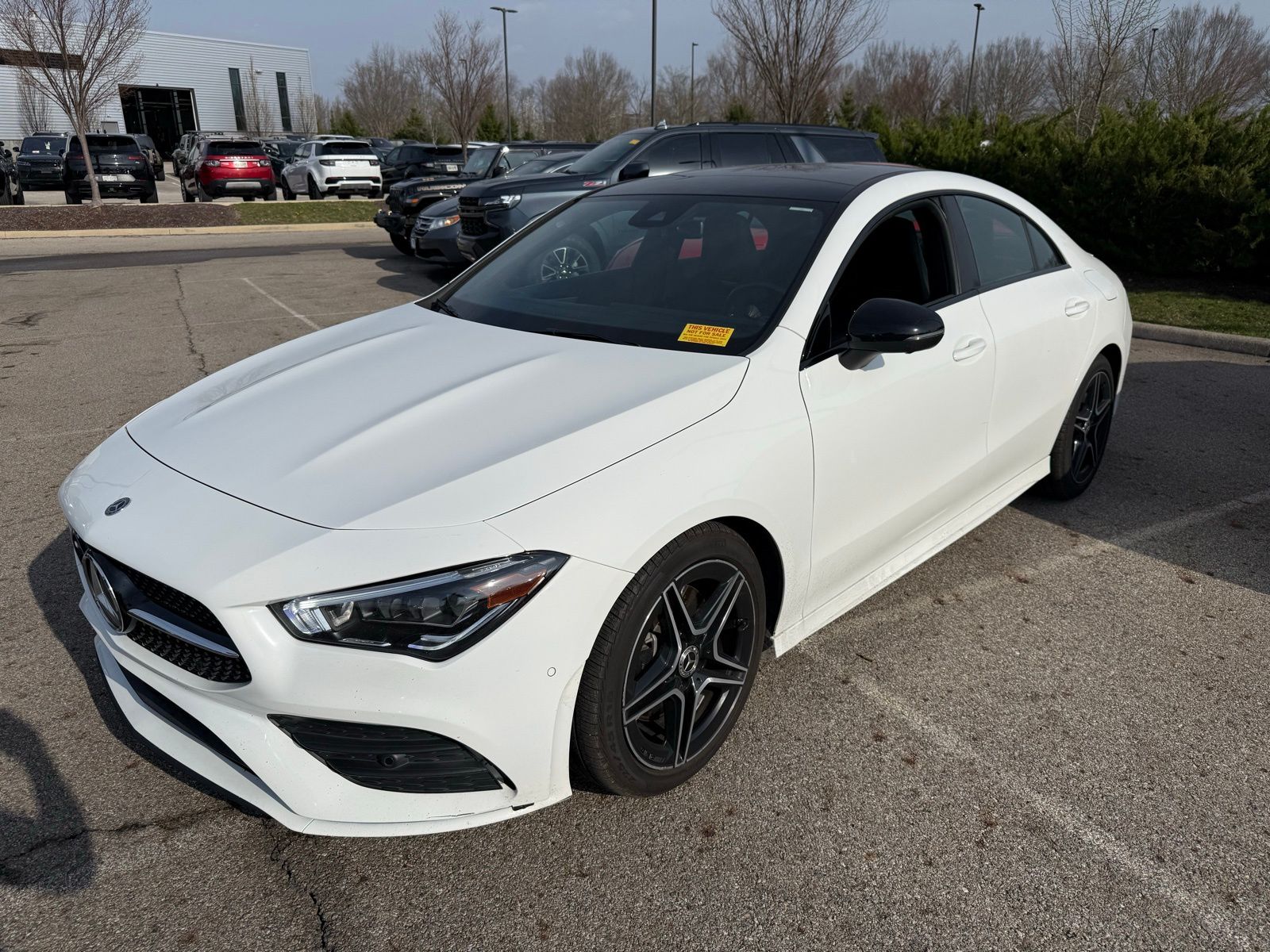 Polar White 2020 Mercedes-Benz CLA 250 4MATIC Coupe All-Wheel Drive 7-Speed Automatic