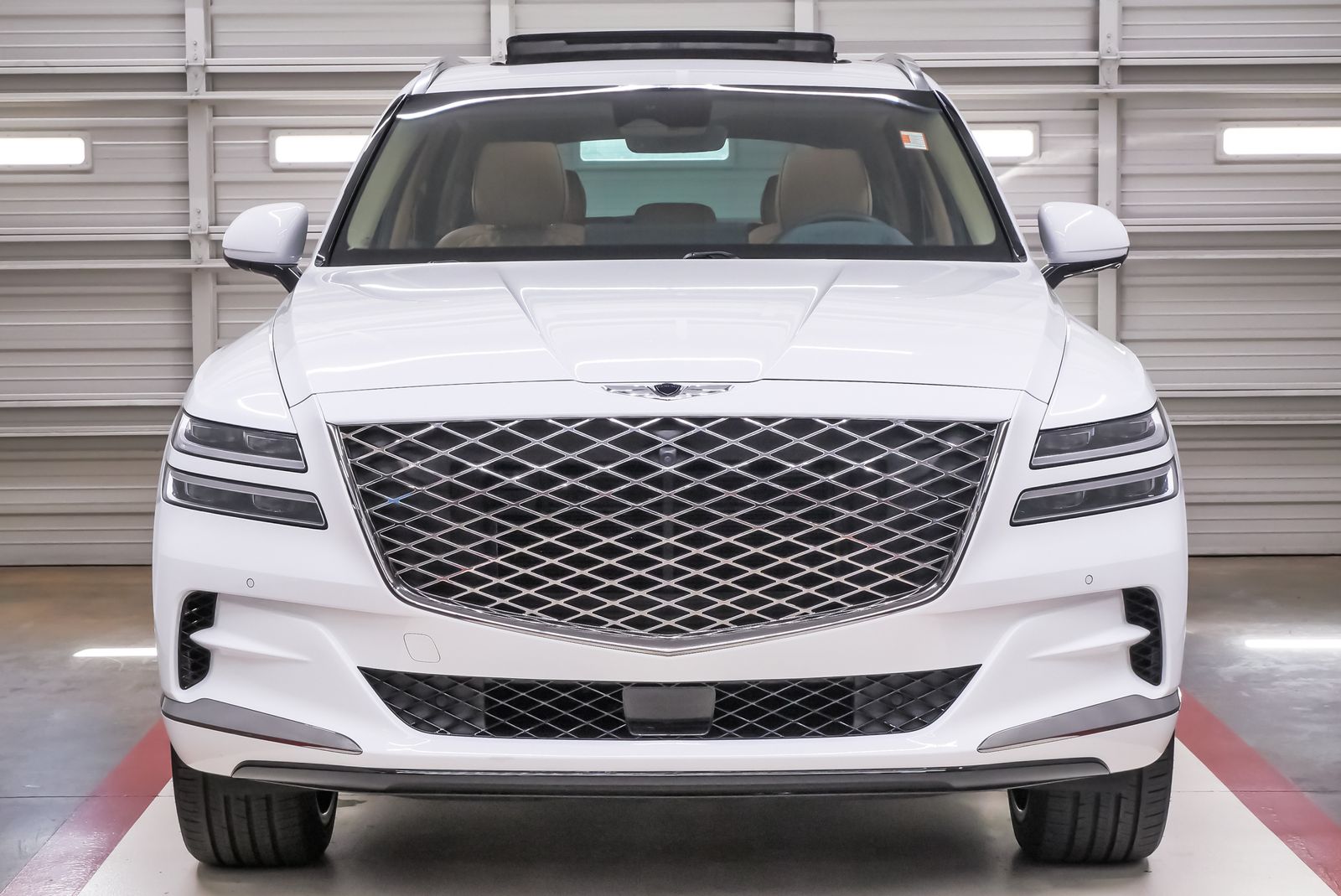 2023 Genesis GV80 3.5T White at Emmons Autoplex