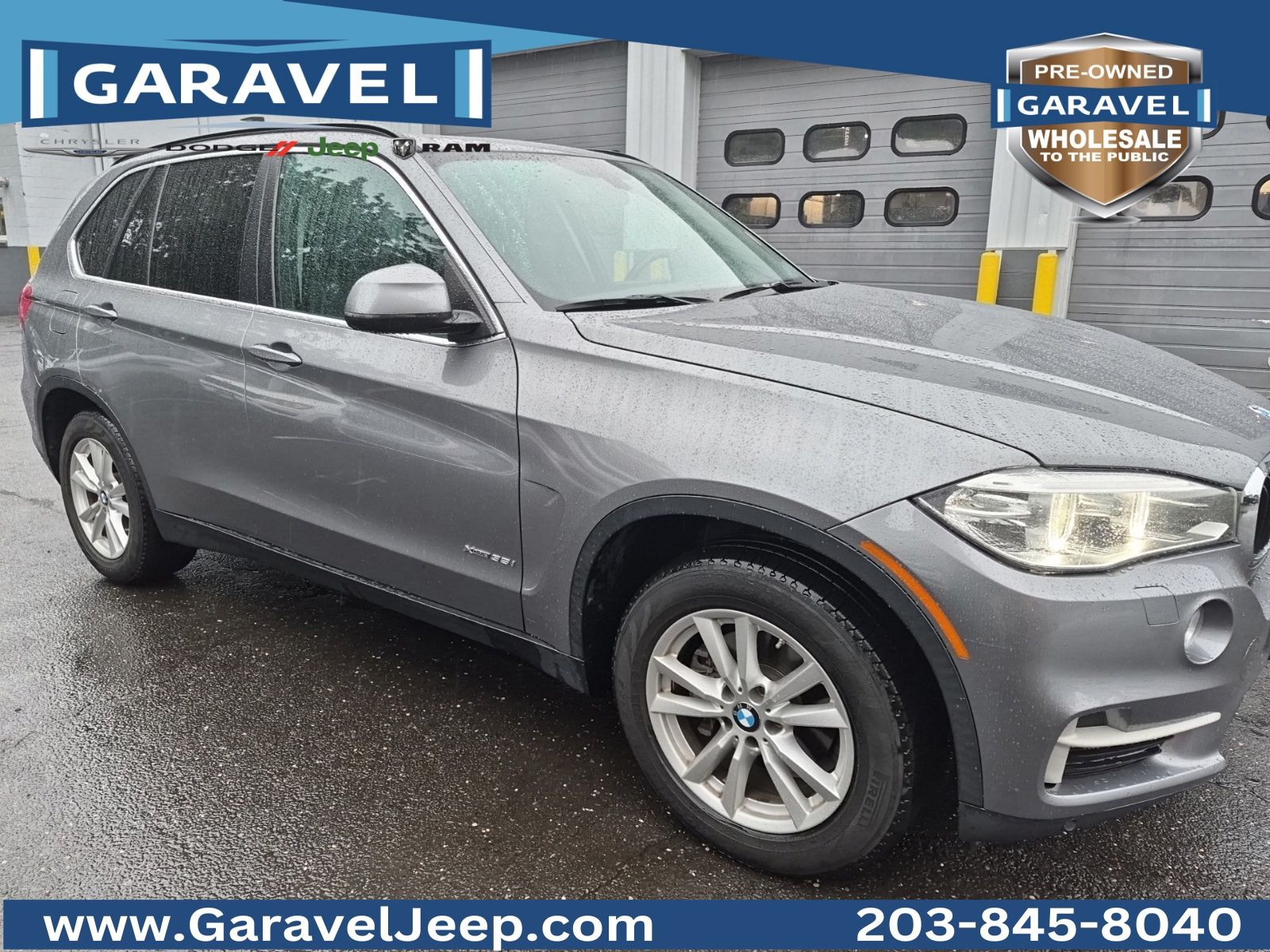 Space Gray Metallic 2015 BMW X5 SUV / Crossover All-Wheel Drive 8-Speed Automatic