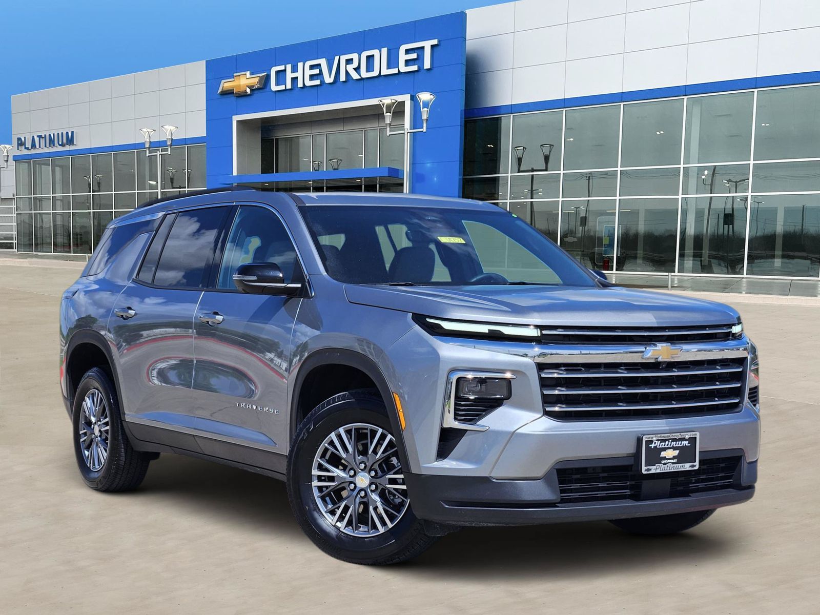 Sterling Gray Metallic 2026 Chevrolet Traverse SUV / Crossover Front-Wheel Drive 8-Speed Automatic
