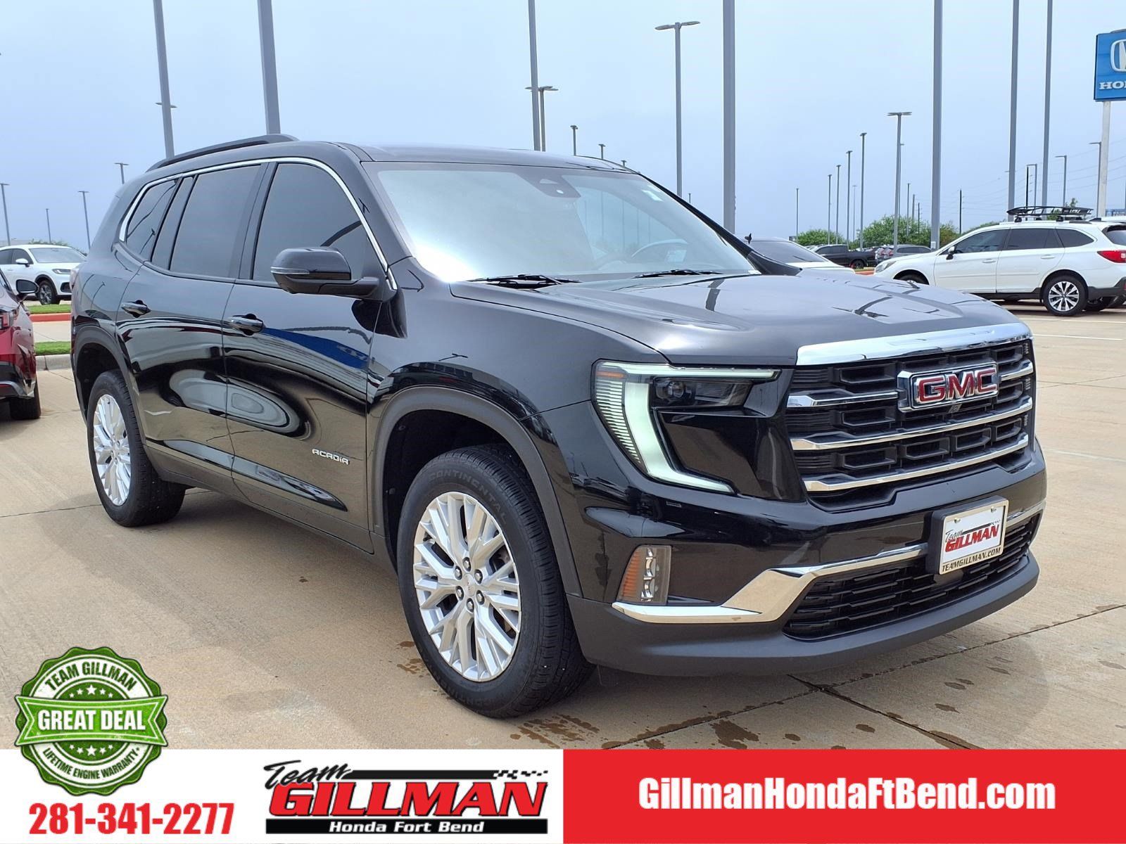 Black (Ebony Twilight Metallic) 2025 GMC Acadia SUV / Crossover Front-Wheel Drive 8-Speed Automatic