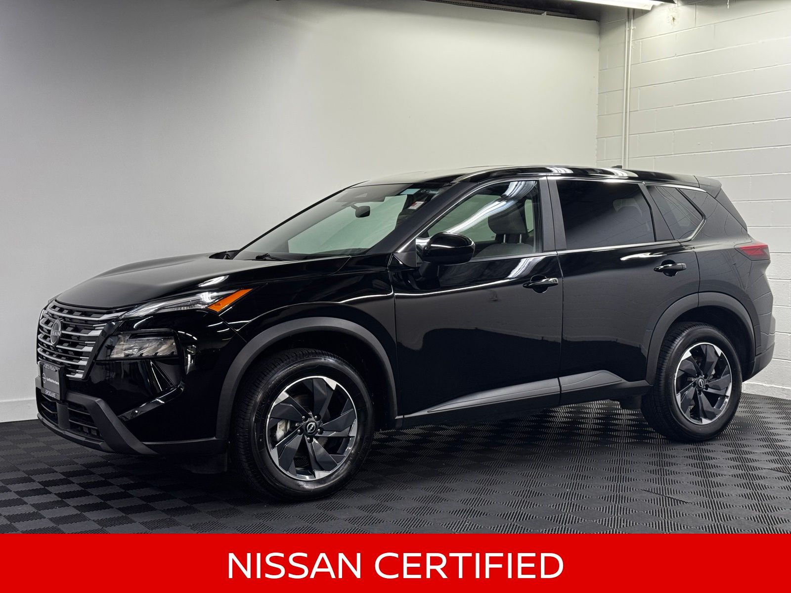 Super Black 2025 Nissan Rogue SUV / Crossover All-Wheel Drive Continuously Variable Transmission