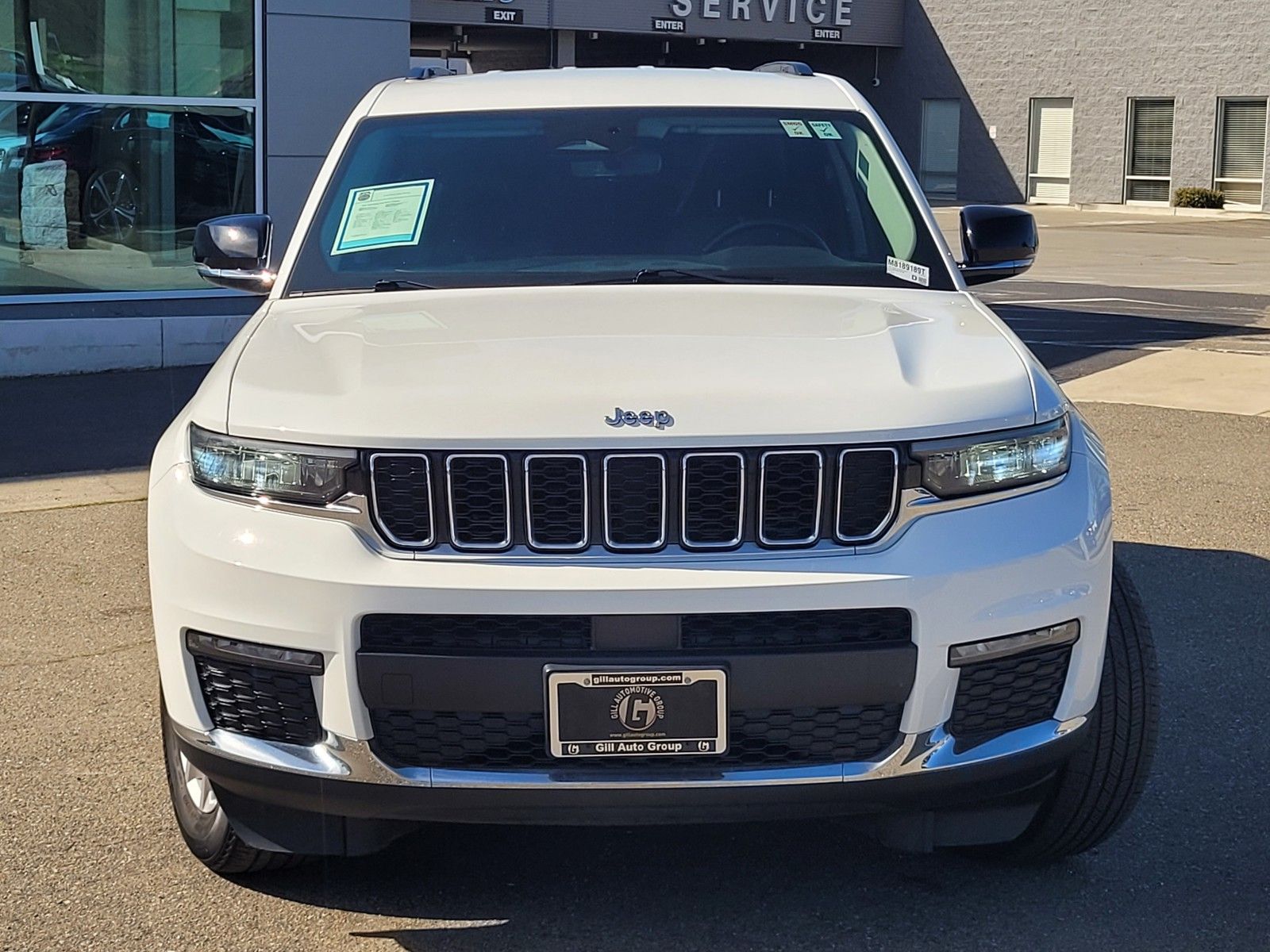Used 2021 White Jeep Limited image 2
