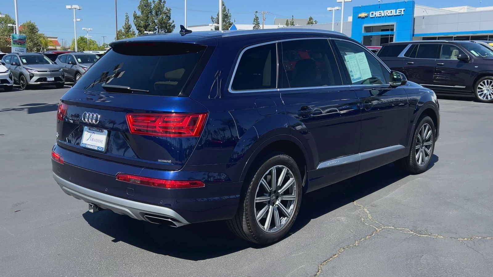 used 2019 Audi Q7 car, priced at $18,076