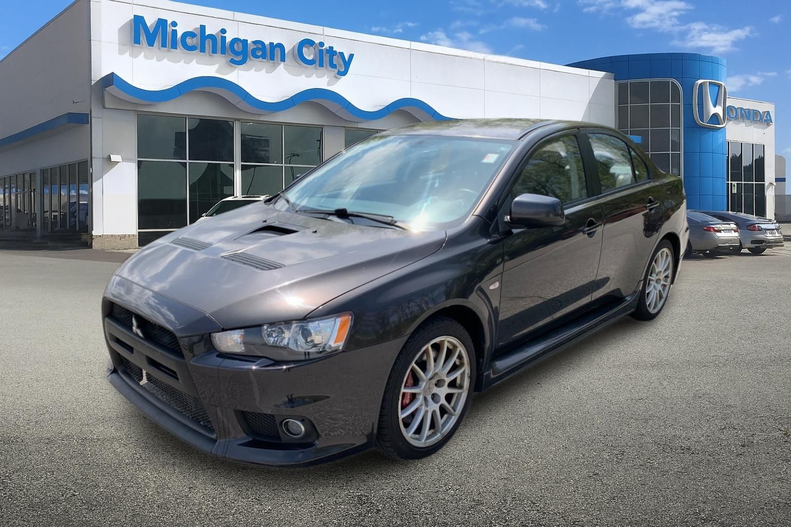 Phantom Black Pearl 2013 Mitsubishi Lancer Evolution GSR Sedan All-Wheel Drive 5-Speed Manual