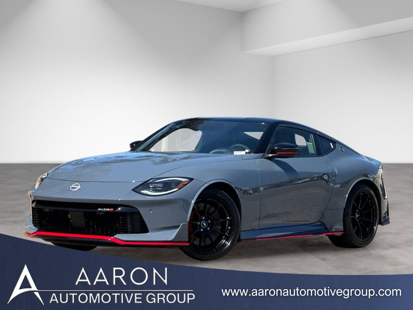 Stealth Gray/Super Black 2026 Nissan Z NISMO RWD Coupe Rear-Wheel Drive 9-Speed Automatic