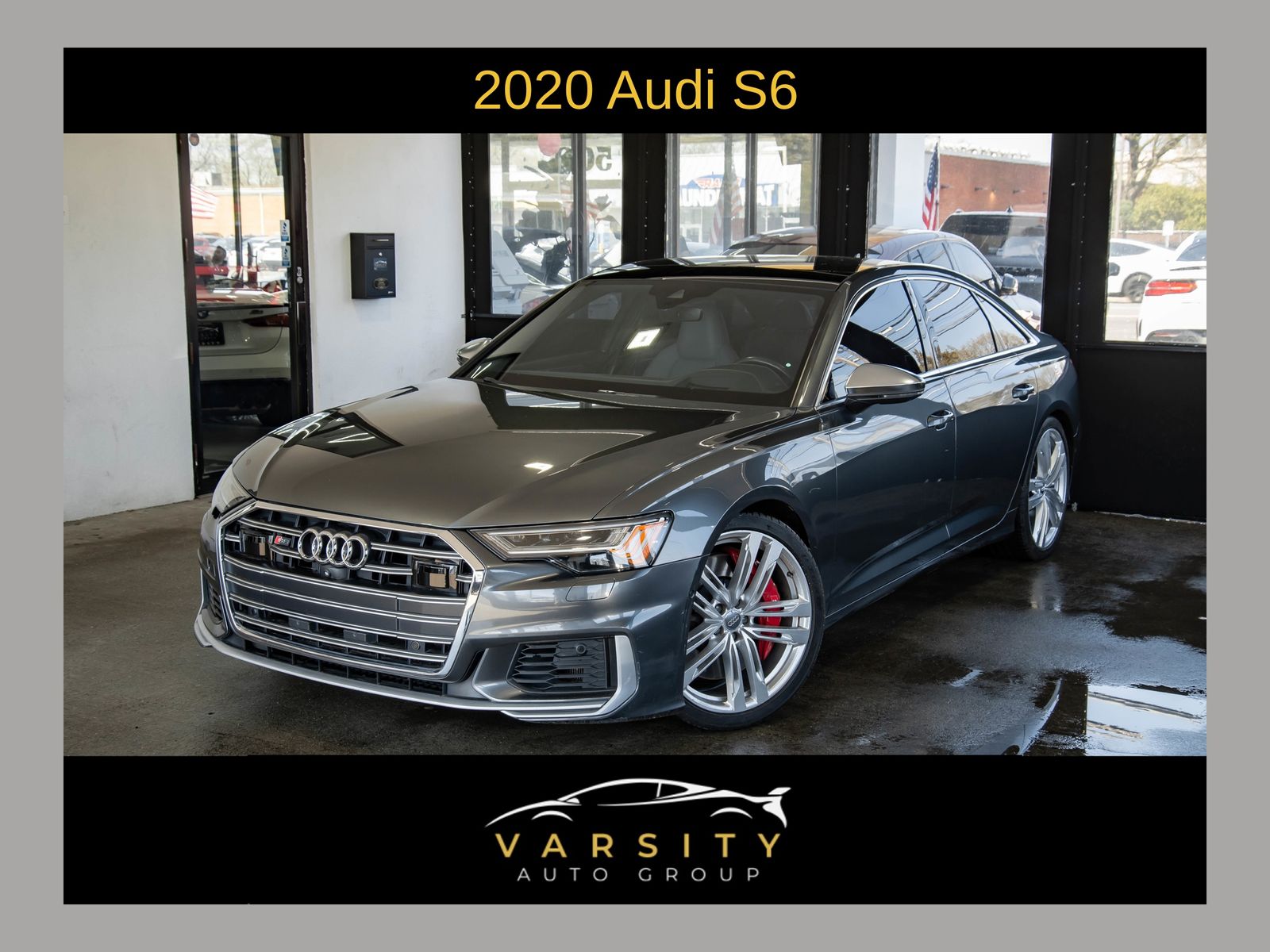 Daytona Gray Pearl 2020 Audi S6 2.9T quattro Prestige AWD Sedan All-Wheel Drive 8-Speed Automatic