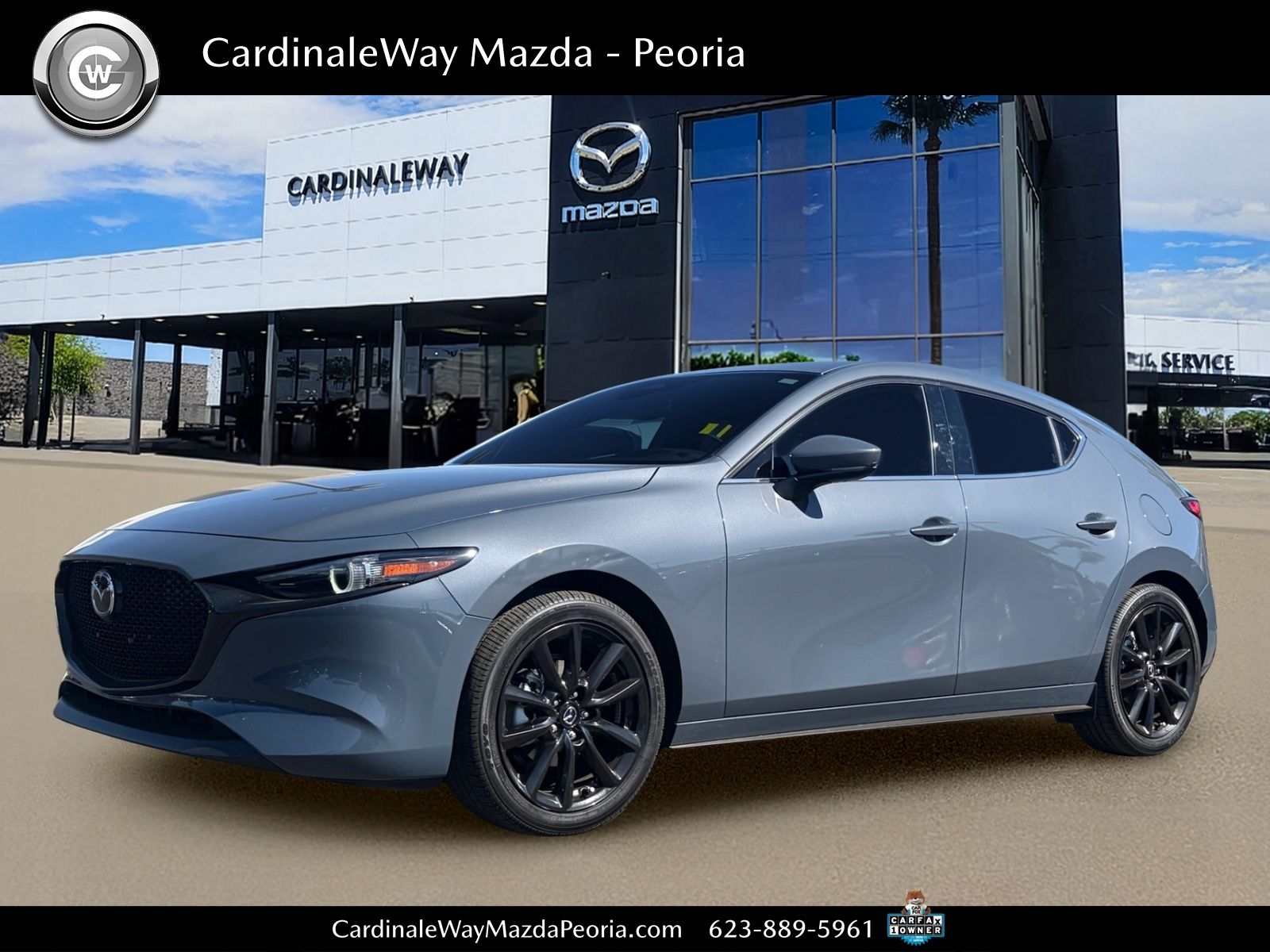 Polymetal Gray Metallic 2026 Mazda MAZDA3 2.5 S Premium Hatchback FWD Hatchback Front-Wheel Drive 6-Speed Manual