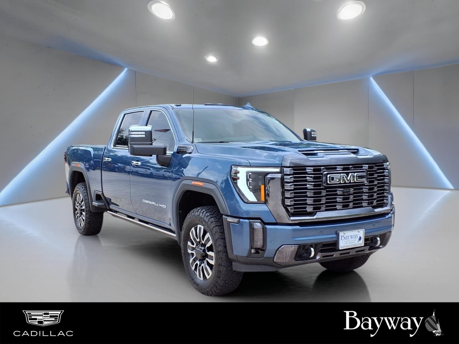 2024 GMC Sierra 2500HD Denali Ultimate Blue at DeMontrond Gulf Freeway