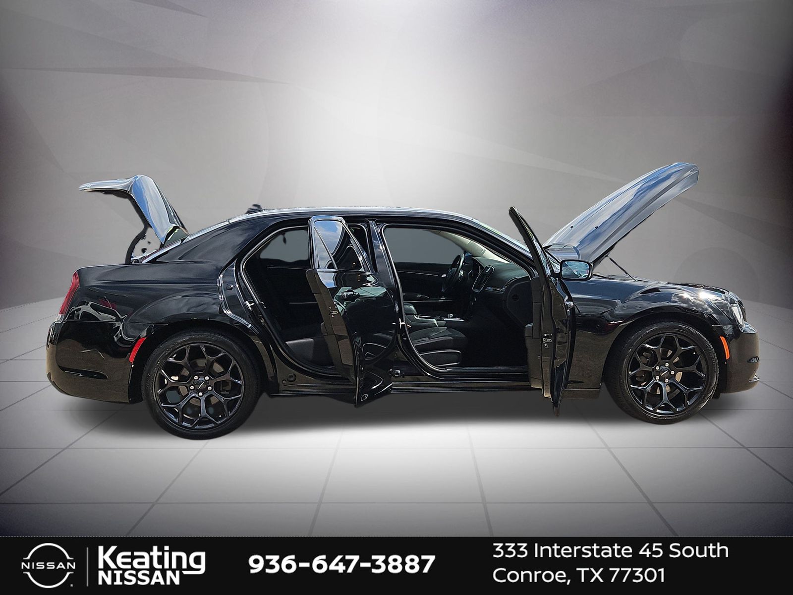 2019 Chrysler 300 Touring Black at Bayway Cadillac of The Woodlands
