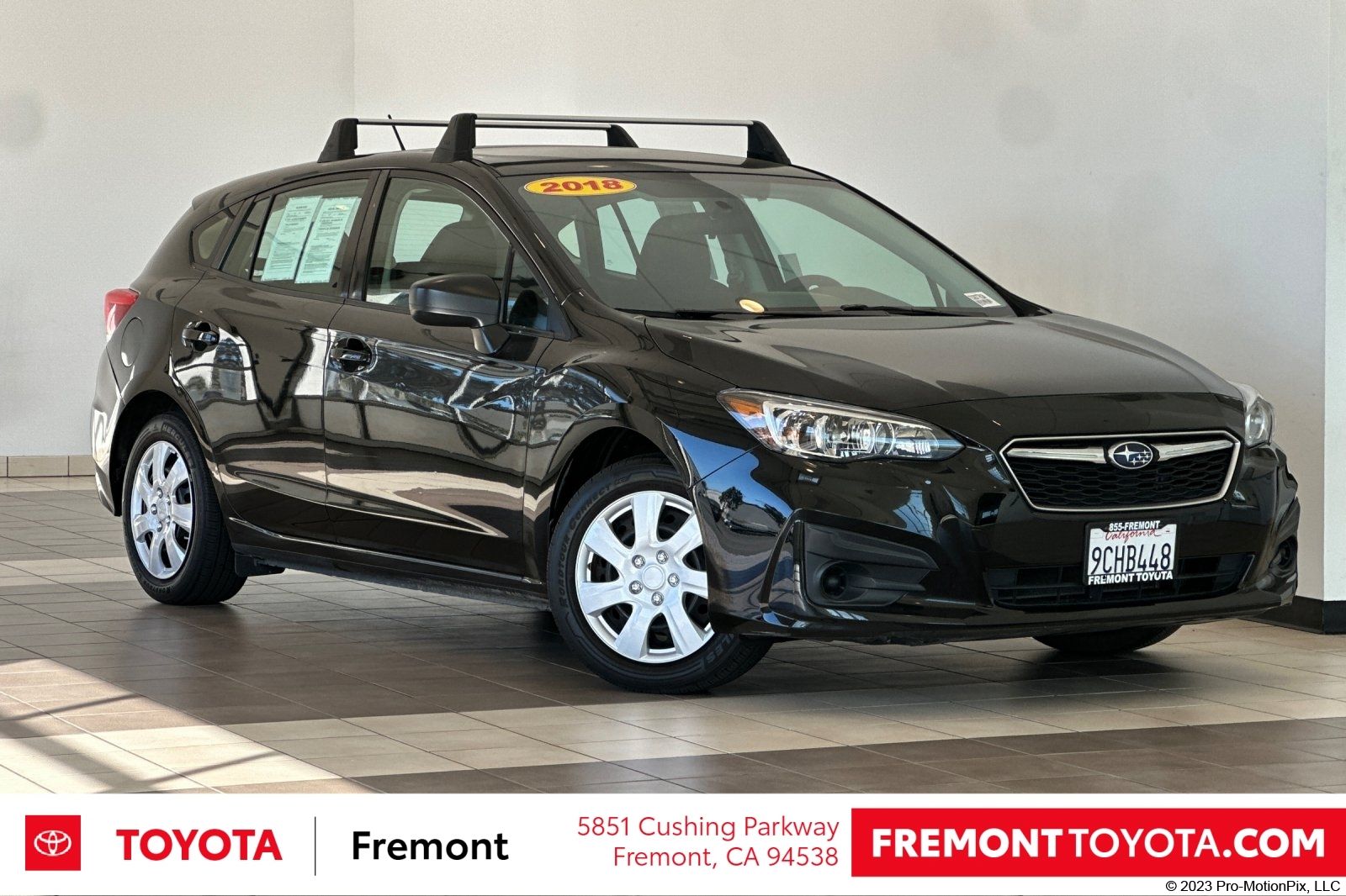 Crystal Black Silica 2018 Subaru Impreza Hatchback All-Wheel Drive Continuously Variable Transmission