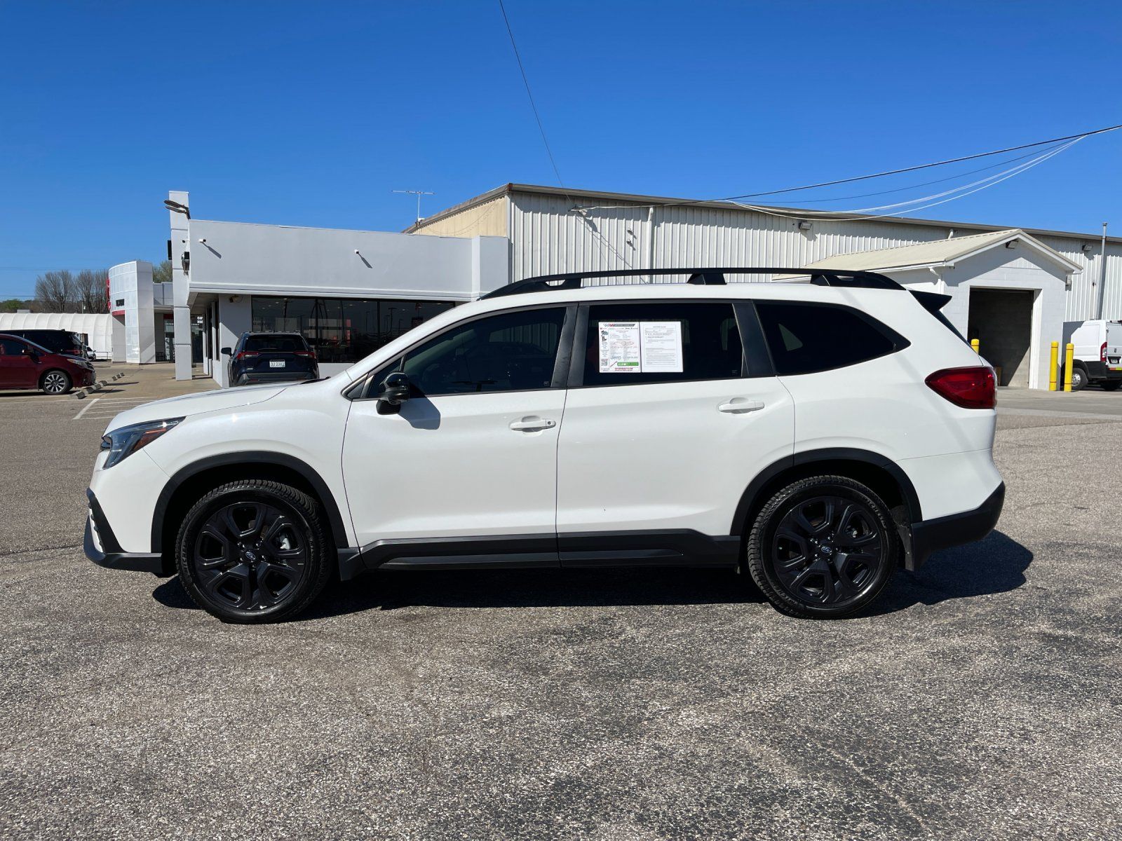 Crystal White Pearl 2023 Subaru Ascent Onyx Edition Limited AWD SUV / Crossover All-Wheel Drive Continuously Variable Transmission