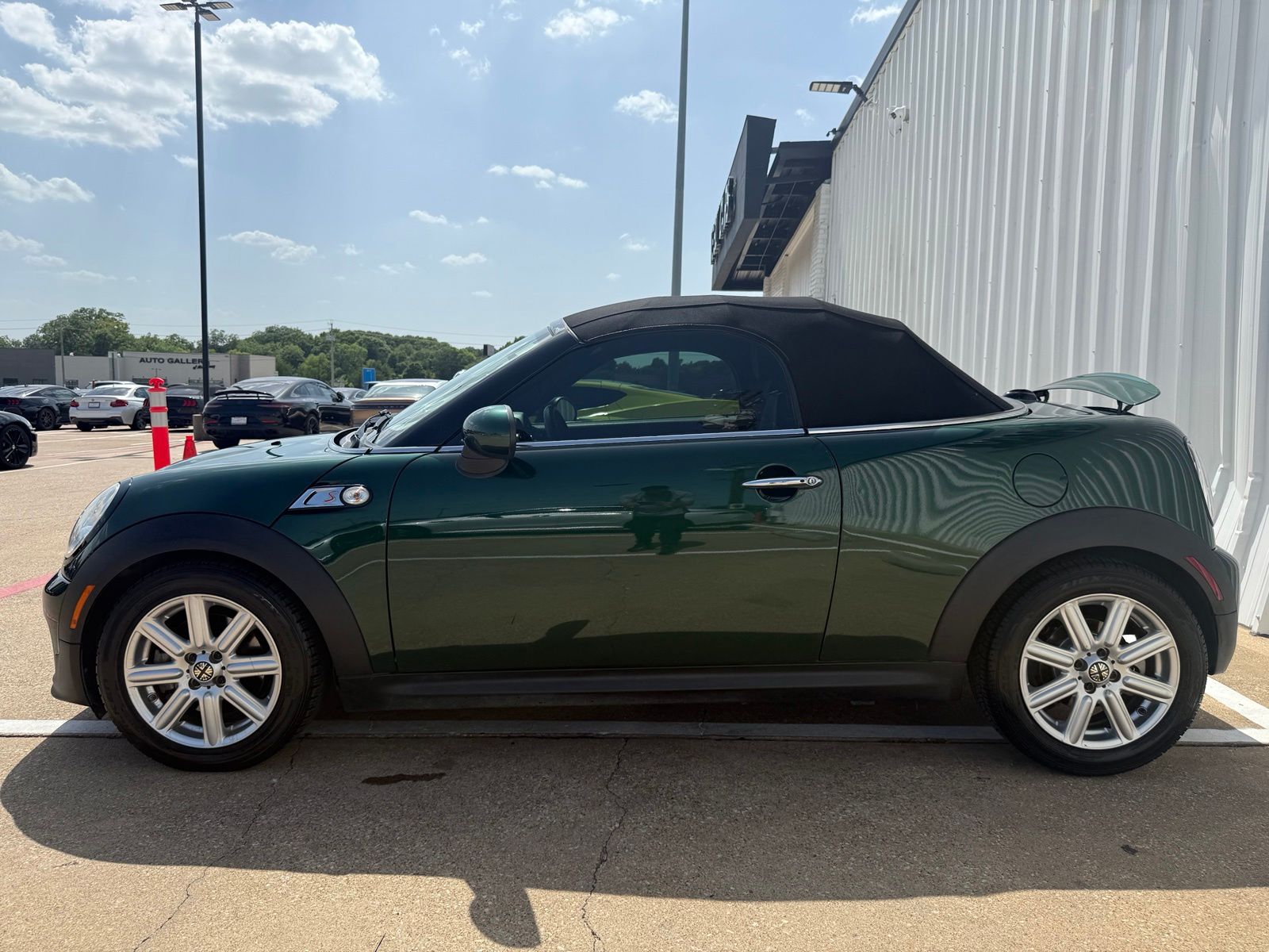 British Racing Green 2013 MINI Roadster Convertible Front-Wheel Drive 6-Speed Automatic