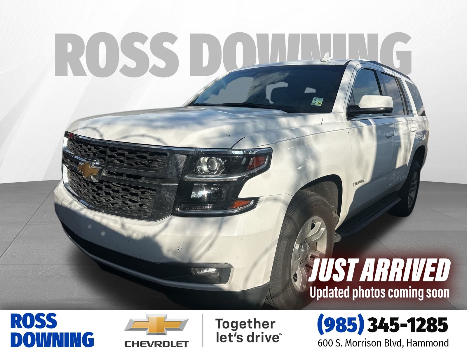 2019 Chevrolet Tahoe LT RWD