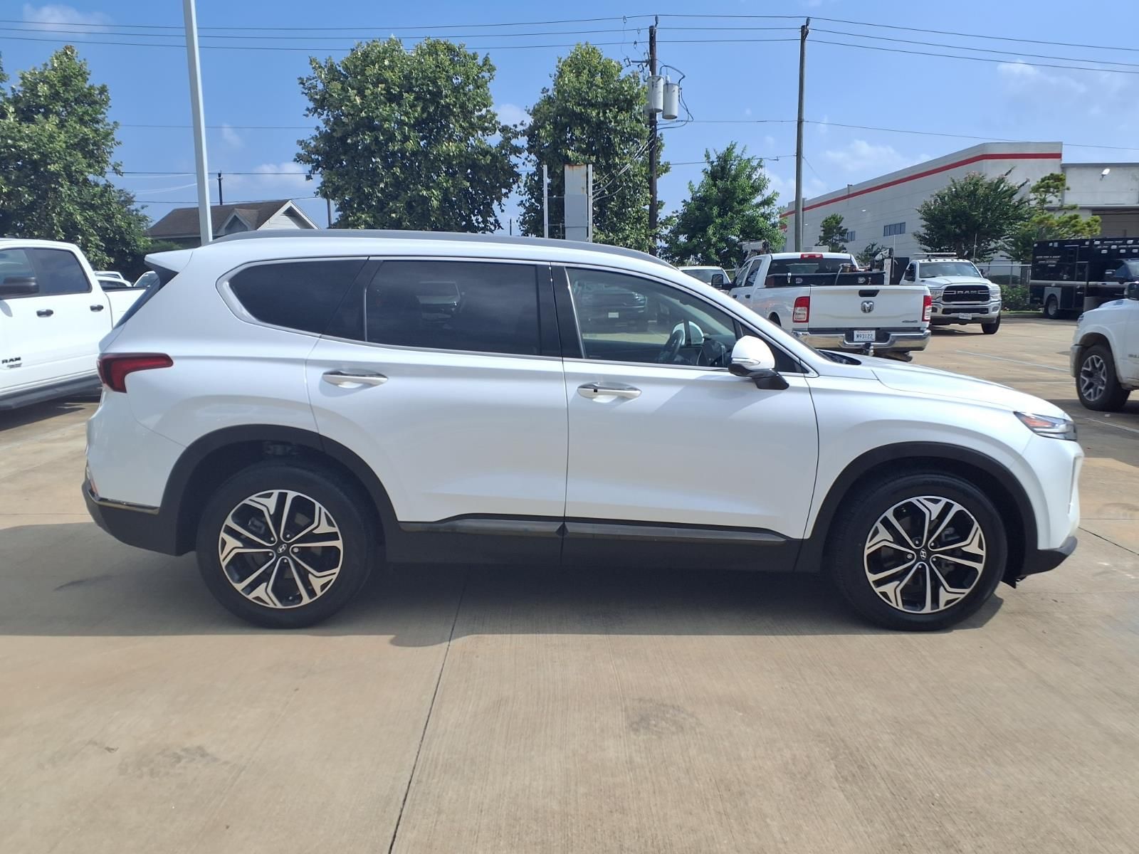 2020 Hyundai Santa Fe Limited Gray at DeMontrond Gulf Freeway