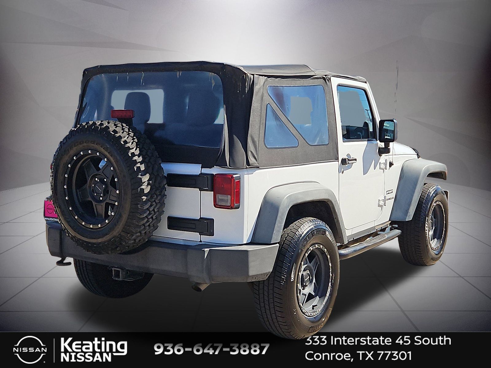 2012 Jeep Wrangler Sport White at Emmons Autoplex
