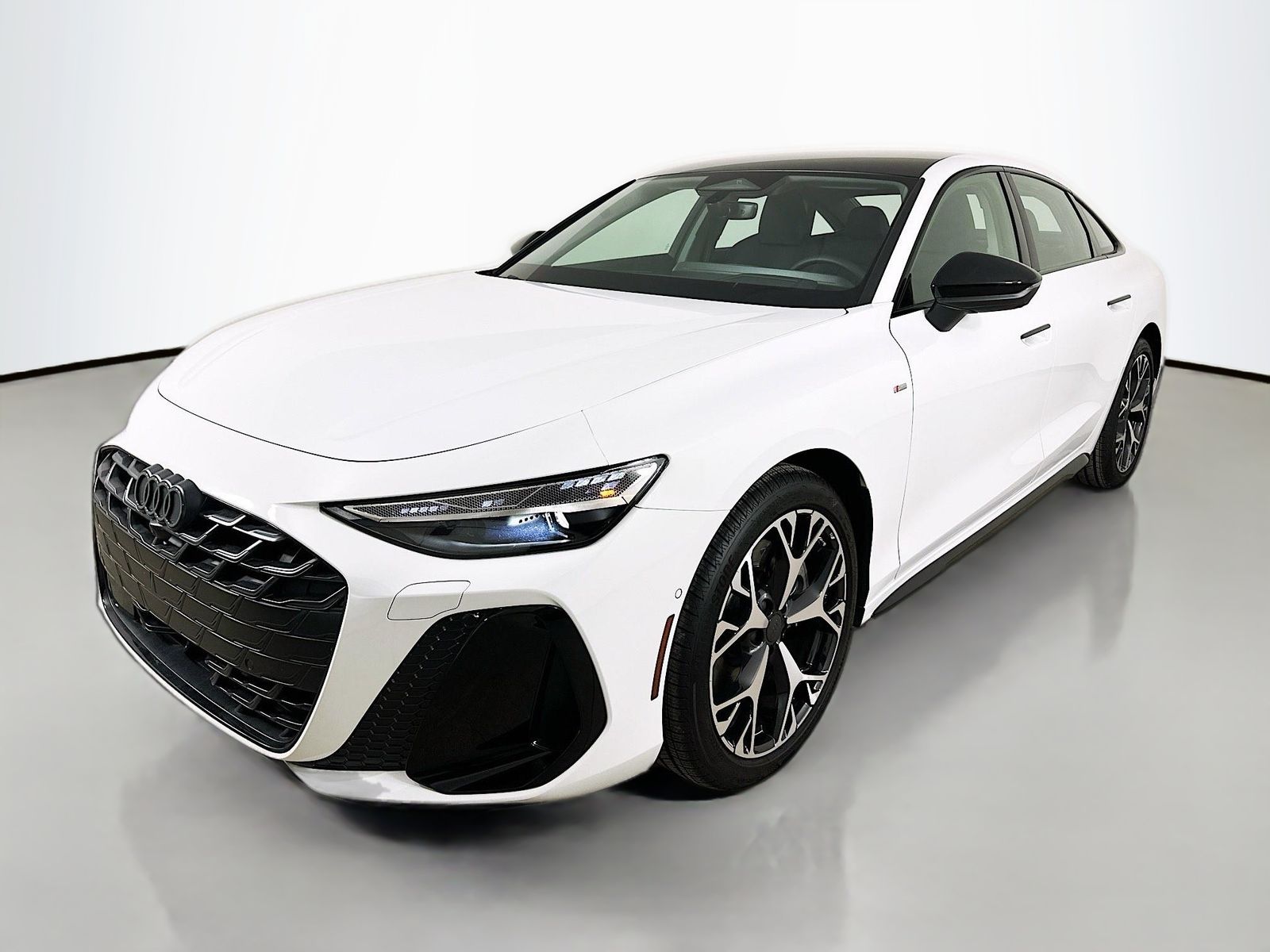 Glacier White Metallic 2026 Audi A6 Sedan All-Wheel Drive 7-Speed Automatic