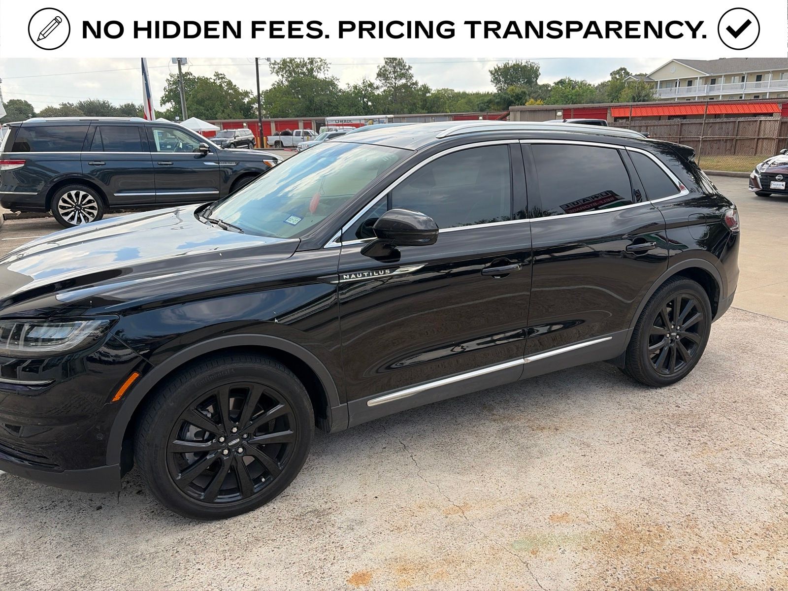 Black Metallic 2023 Lincoln Nautilus SUV / Crossover Front-Wheel Drive 8-Speed Automatic