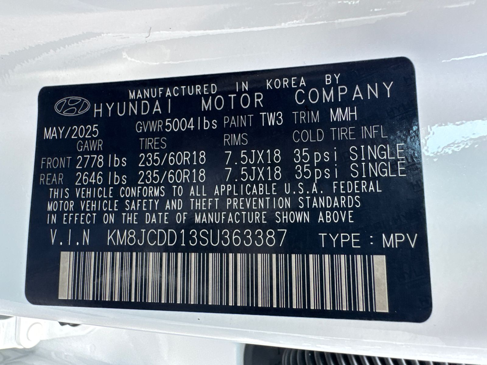 2025 Hyundai Tucson Hybrid SEL Convenience photo 29