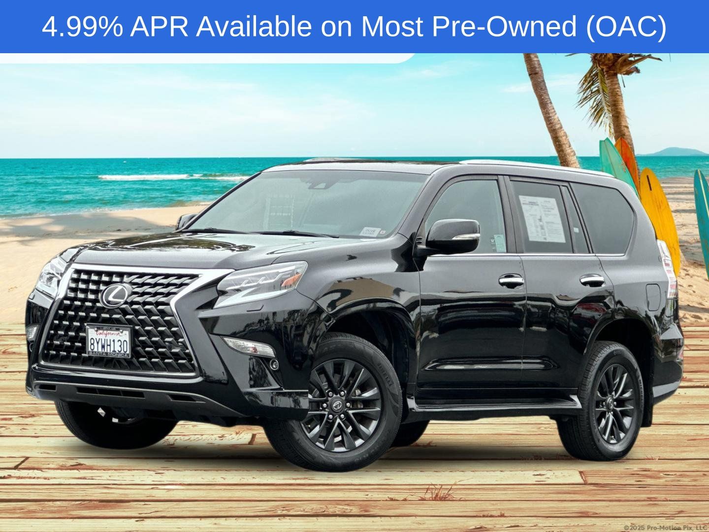 Black Onyx 2022 Lexus GX SUV / Crossover All-Wheel Drive 6-Speed Automatic
