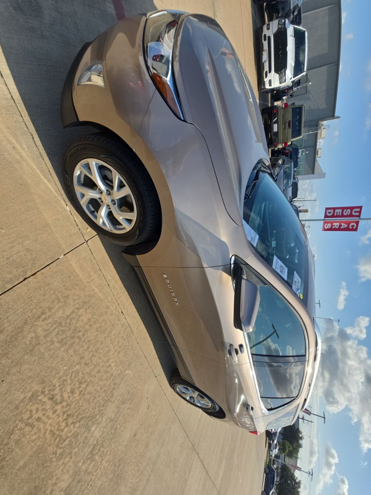 2018 Chevrolet Equinox LT Beige at Durrett Motor Company
