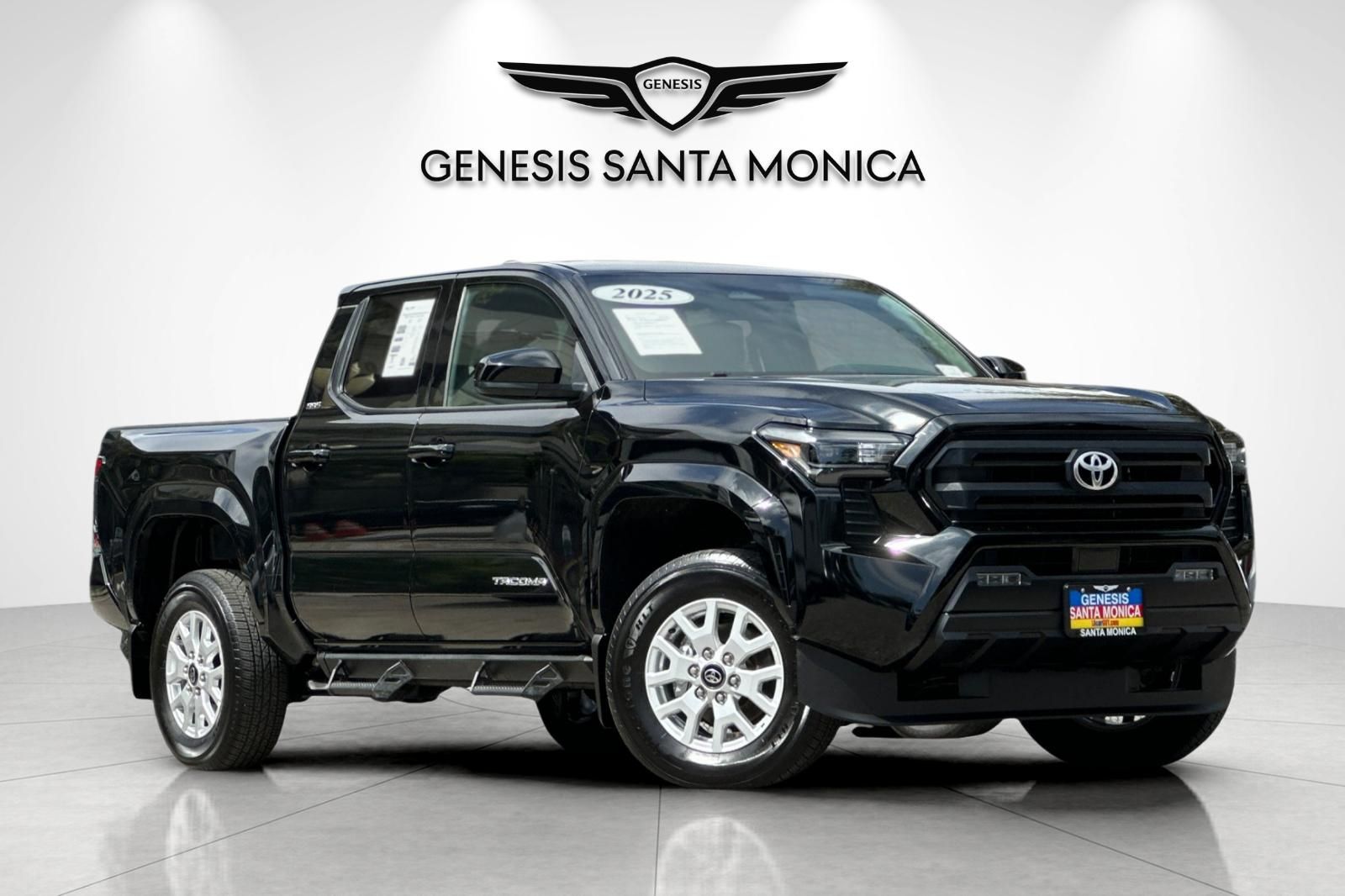 Black 2025 Toyota Tacoma Pickup Truck Four-Wheel Drive 8-Speed Automatic