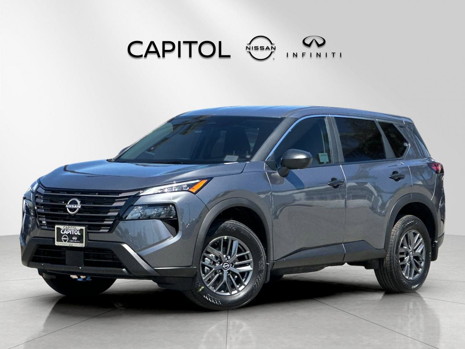 Gray (Gun Metallic) 2026 Nissan Rogue SUV / Crossover Front-Wheel Drive Continuously Variable Transmission