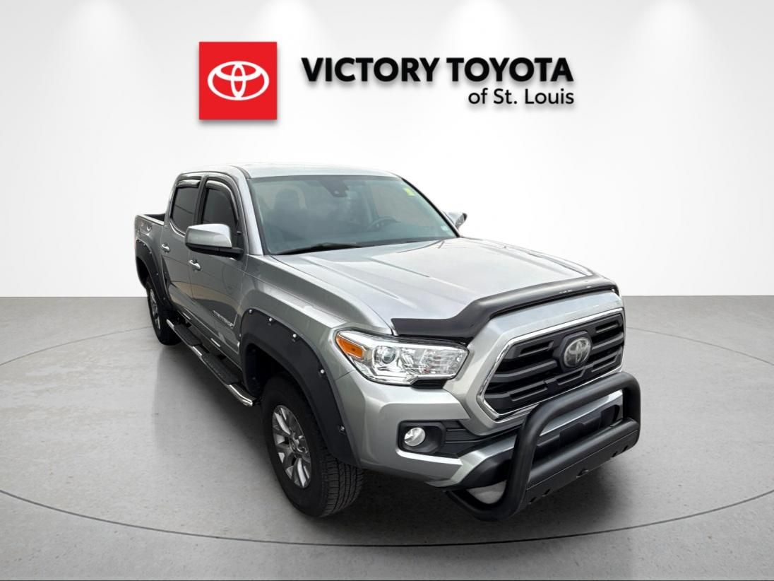 Silver Sky Metallic 2019 Toyota Tacoma Pickup Truck 4X2 6-Speed Automatic