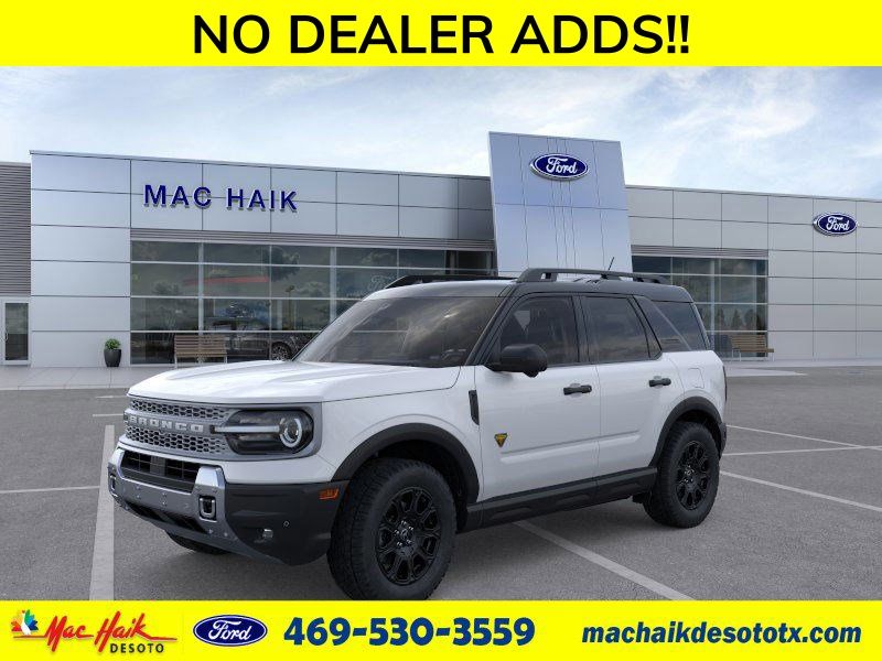 Oxford White 2026 Ford Bronco Sport Badlands AWD SUV / Crossover All-Wheel Drive 8-Speed Automatic