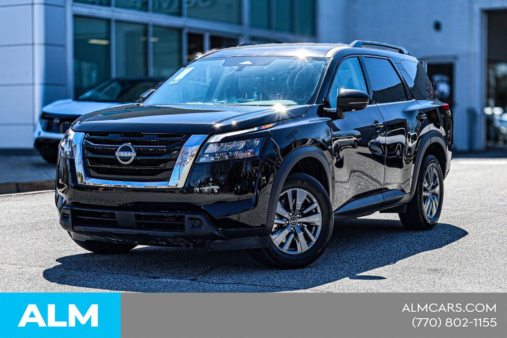 Super Black 2024 Nissan Pathfinder SV FWD SUV / Crossover Front-Wheel Drive 9-Speed Automatic