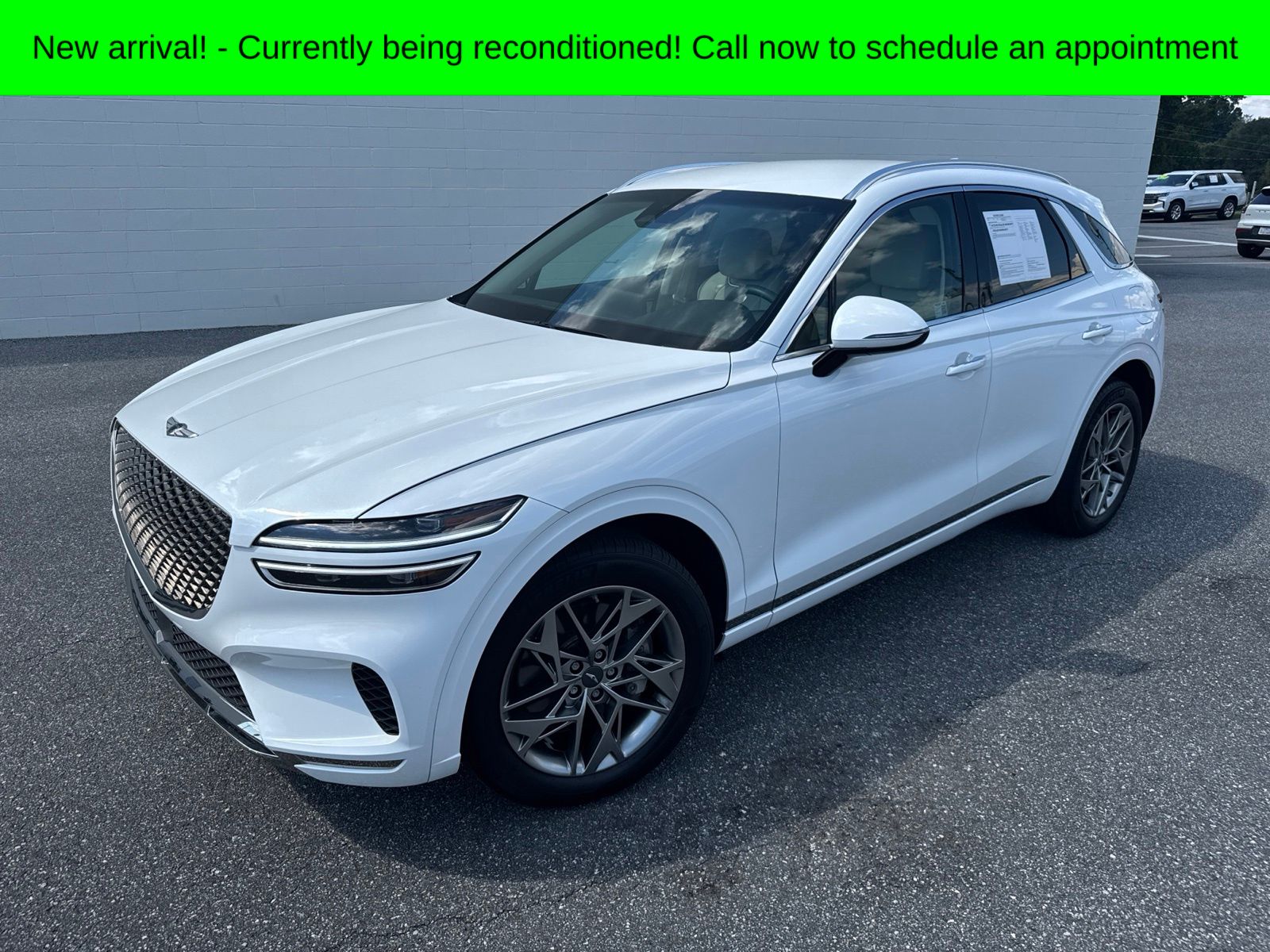 White 2025 Genesis GV70 SUV / Crossover All-Wheel Drive 8-Speed Automatic