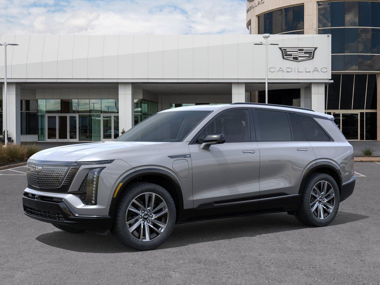 2027 Cadillac VISTIQ Sport Silver at Bayway Cadillac of The Woodlands