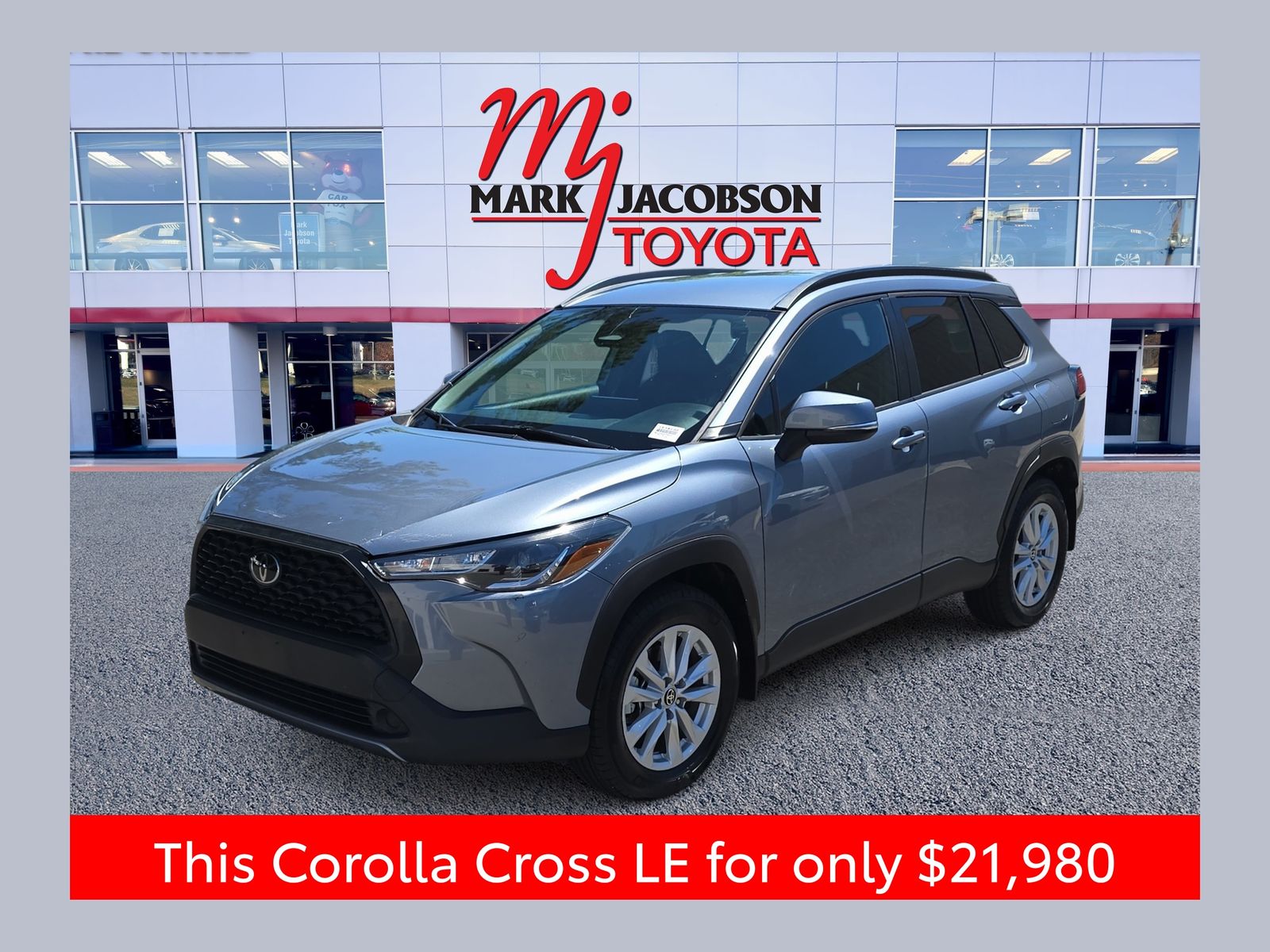 Celestite 2023 Toyota Corolla Cross LE AWD SUV / Crossover All-Wheel Drive Continuously Variable Transmission