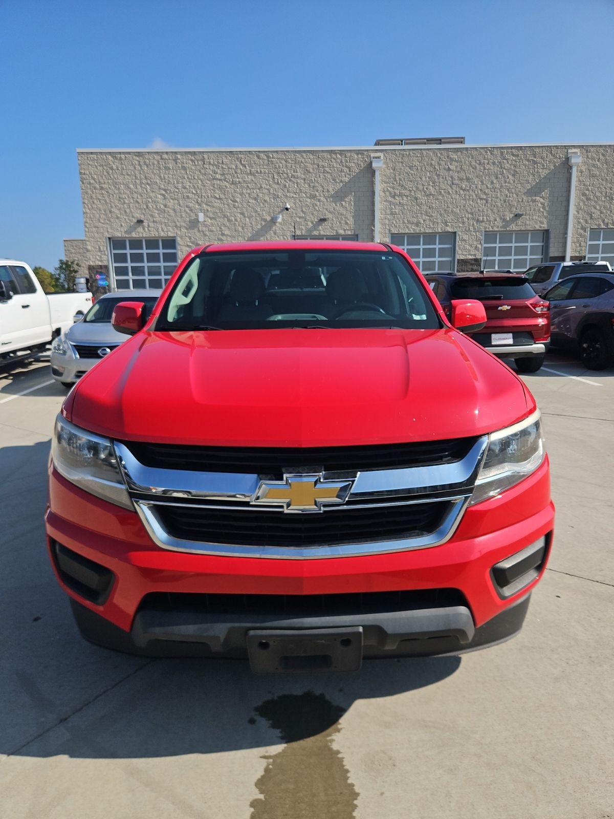 Red Hot 2018 Chevrolet Colorado Pickup Truck Four-Wheel Drive 8-Speed Automatic