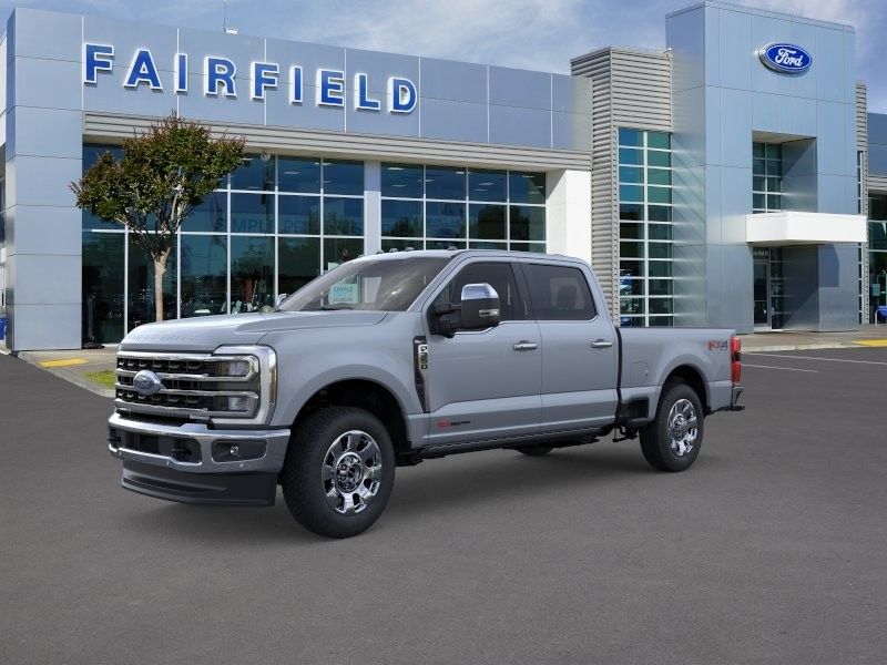 Glacier Gray Metallic TriCoat 2026 Ford F-350 Super Duty Pickup Truck Four-Wheel Drive Automatic
