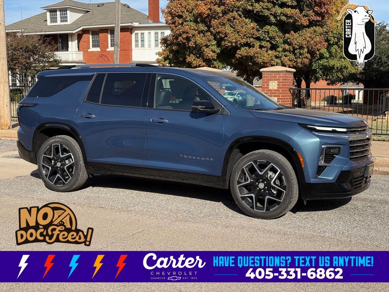 Lakeshore Blue Metallic 2026 Chevrolet Traverse SUV / Crossover Four-Wheel Drive 8-Speed Automatic