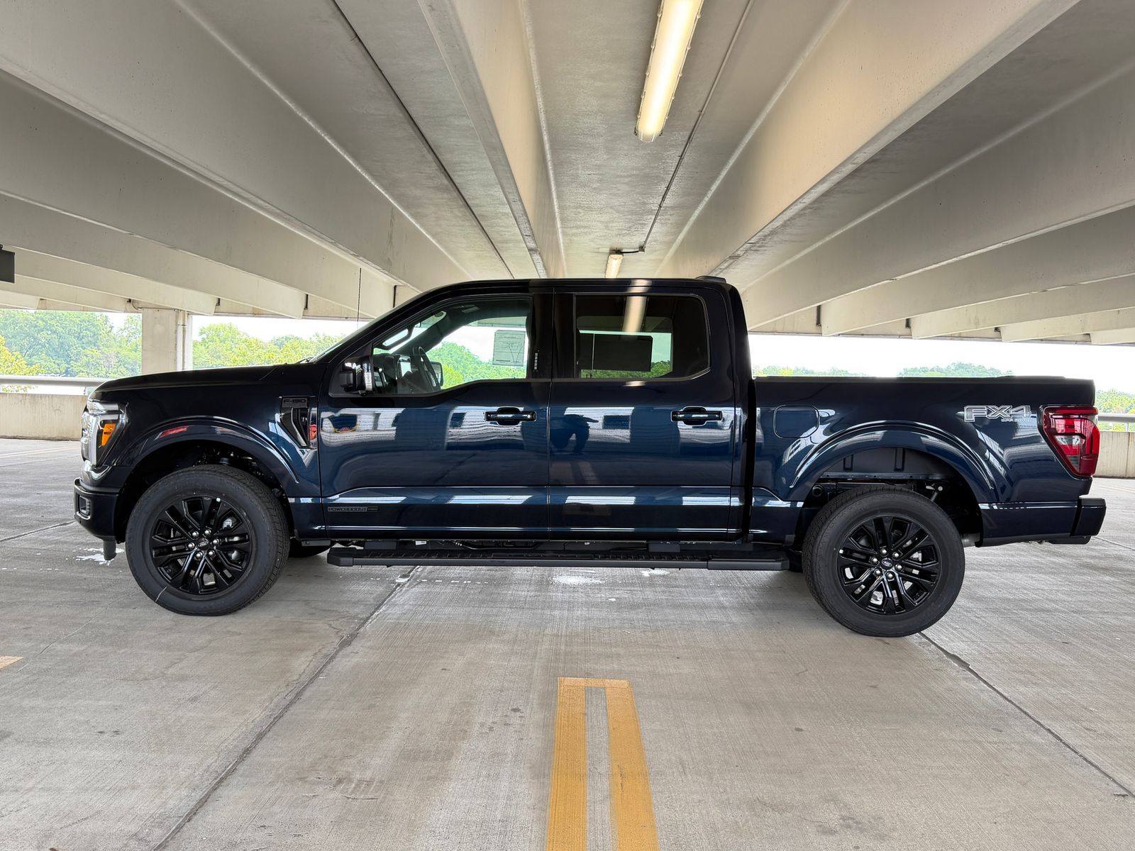 New 2026 Antimatter Blue Metallic Ford Lariat image 3