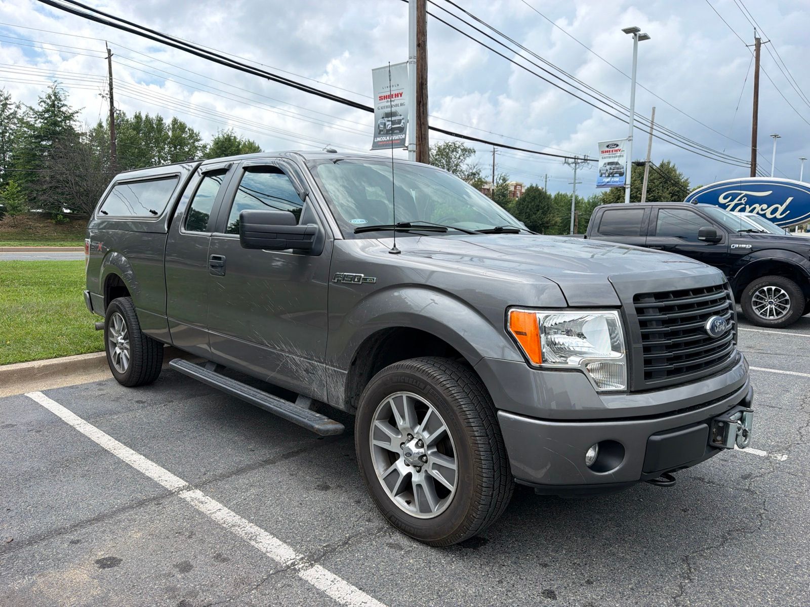 Sterling Gray Metallic 2014 Ford F-150 Pickup Truck Four-Wheel Drive 6-Speed Automatic