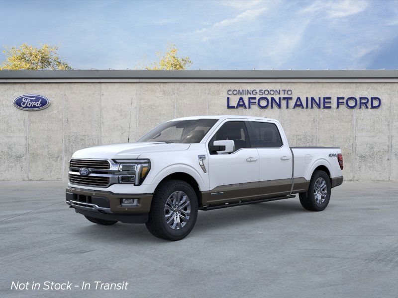 White 2026 Ford F-150 King Ranch SuperCrew 4WD Pickup Truck Four-Wheel Drive Automatic