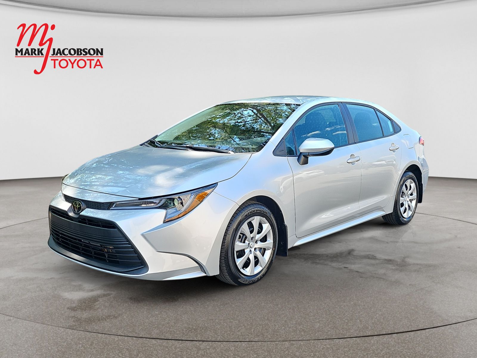 Classic Silver Metallic 2026 Toyota Corolla LE FWD Sedan Front-Wheel Drive Continuously Variable Transmission