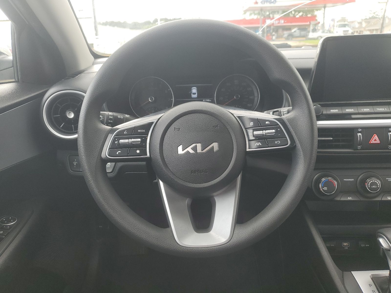 2023 Kia Forte LX White at Ross Downing Buick GMC