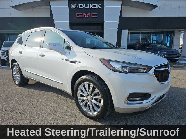White Frost Tricoat 2018 Buick Enclave SUV / Crossover Front-Wheel Drive 9-Speed Automatic