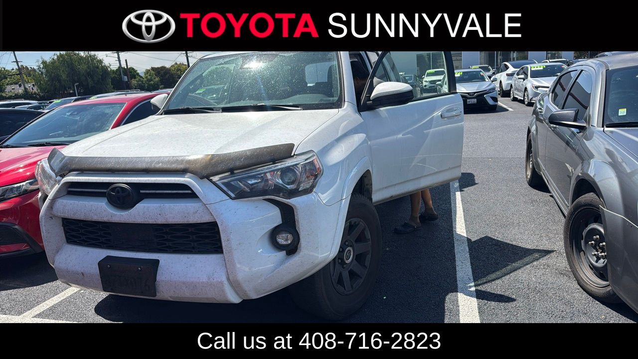 White 2022 Toyota 4Runner SUV / Crossover Four-Wheel Drive 5-Speed Automatic