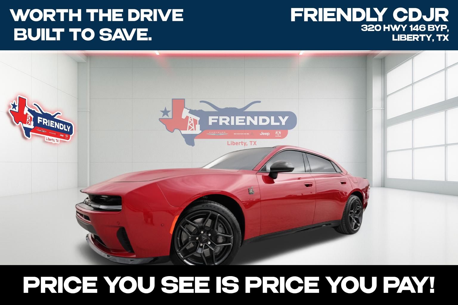 Redeye 2026 Dodge Charger Sedan All-Wheel Drive 8-Speed Automatic